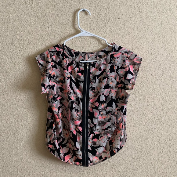 Multicolor zipper shirt - Picture 3 of 3